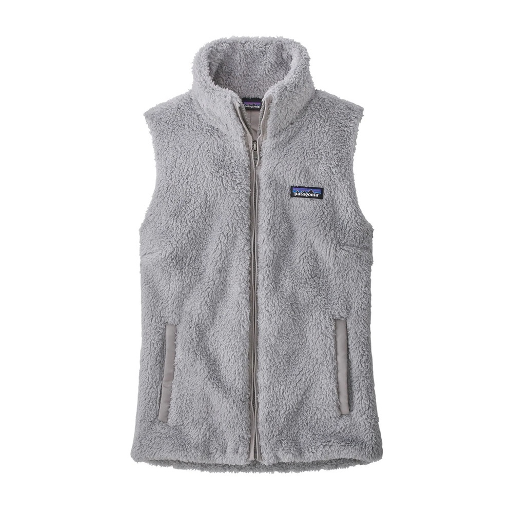 Patagonia Los Gatos Fleece Vest Womens Small Gray